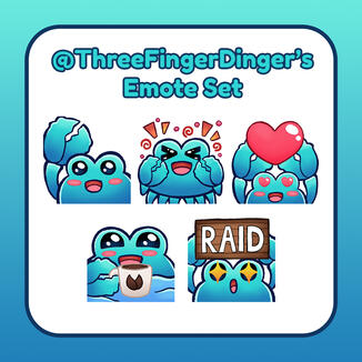@ThreeFingerDinger emote set @ThreeFingerDinger emote set