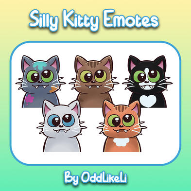 Kitty Emote Set