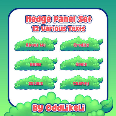 Hedge Panels Hedge Panels
